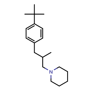 Chemical structure of Fenpropidin , CAS 67306-00-7, AChemBlock Y227063
