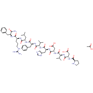 Chemical structure of Schistoflrfamide acetate , AChemBlock Y227064