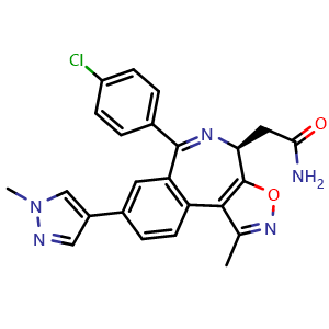 Chemical structure of BET bromodomain inhibitor , CAS 1505453-59-7, AChemBlock Y227069