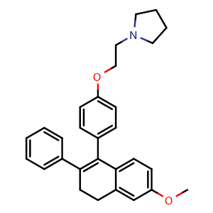 Chemical structure of Nafoxidine , CAS 1845-11-0, AChemBlock Y227115