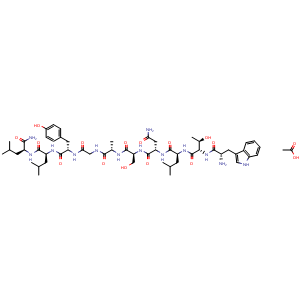 Chemical structure of AR-M 1896 Acetate , AChemBlock Y227156