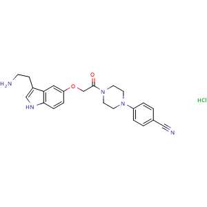 Chemical structure of Donitriptan hydrochloride , CAS 170911-68-9, AChemBlock Y227163