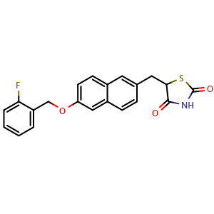 Chemical structure of MCC-555 , CAS 161600-01-7, AChemBlock Y227181