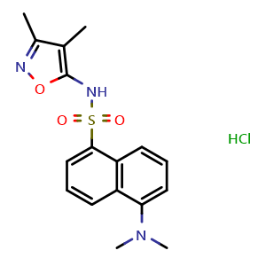 Chemical structure of BMS 182874 hydrochloride , CAS 1215703-04-0, AChemBlock Y227188
