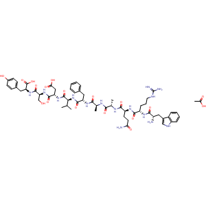 Chemical structure of 10Panx Acetate , AChemBlock Y227197