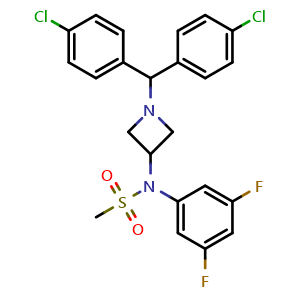 Chemical structure of Drinabant , CAS 358970-97-5, AChemBlock Y227201