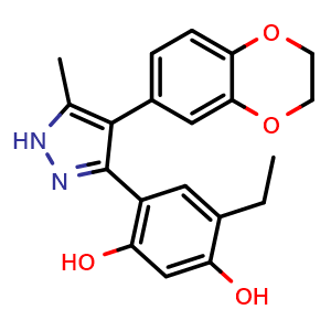 Chemical structure of CCT018159 , CAS 171009-07-7, AChemBlock Y227203