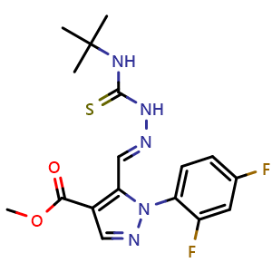 Chemical structure of CID 2745687 , CAS 264233-05-8, AChemBlock Y227204