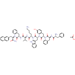Chemical structure of BIM 23056 Acetate , AChemBlock Y227208