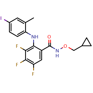 Chemical structure of PD 198306 , CAS 212631-61-3, AChemBlock Y227215