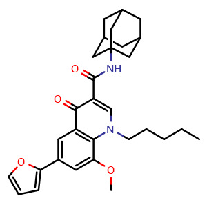 Chemical structure of CB2 receptor agonist 2 , CAS 1314230-75-5, AChemBlock Y227220