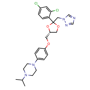 Chemical structure of Terconazole , CAS 67915-31-5, AChemBlock Y227240