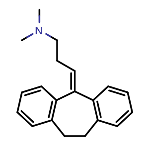 Chemical structure of Amitriptyline , CAS 50-48-6, AChemBlock Y227251