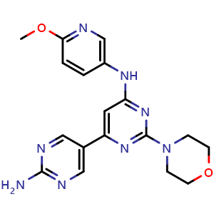 Chemical structure of NIBR-17 , CAS 944396-88-7, AChemBlock Y227273