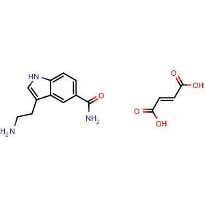 Chemical structure of 5-Carboxamidotryptamine maleate , CAS 74885-72-6, AChemBlock Y227298