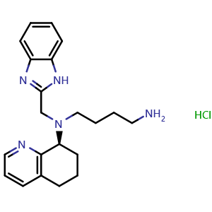 Chemical structure of AMD-070 hydrochloride , CAS 880549-30-4, AChemBlock Y227304