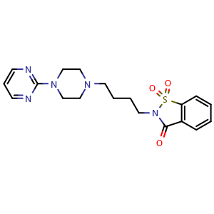 Chemical structure of Ipsapirone , CAS 95847-70-4, AChemBlock Y227348