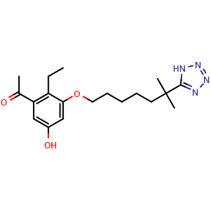 Chemical structure of LY255283 , CAS 117690-79-6, AChemBlock Y227356