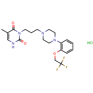 Chemical structure of RS 100329 , CAS 1215654-26-4, AChemBlock Y227402