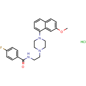 Chemical structure of S 14506 hydrochloride , CAS 286369-38-8, AChemBlock Y227405