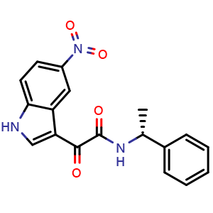 Chemical structure of Anxiolytic/nonsedative agent-1 , CAS 355022-97-8, AChemBlock Y227429