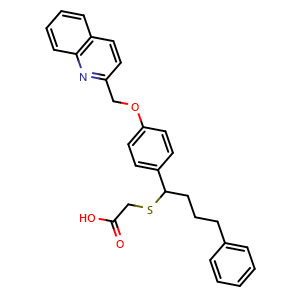 Chemical structure of L 674573 , CAS 127481-29-2, AChemBlock Y227488