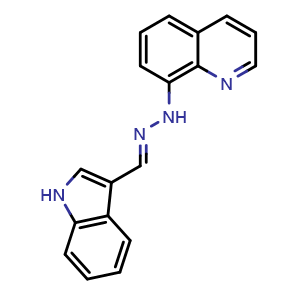 Chemical structure of Lenaldekar , CAS 418800-15-4, AChemBlock Y227489