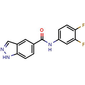 Chemical structure of PSB-1434 , CAS 1619884-65-9, AChemBlock Y227502