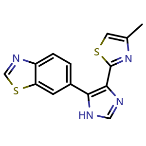 Chemical structure of TP0427736 , CAS 864374-00-5, AChemBlock Y227520