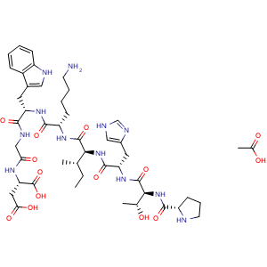 Chemical structure of Tuna AI acetate , AChemBlock Y227521