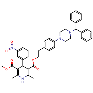 Chemical structure of Vatanidipine , CAS 116308-55-5, AChemBlock Y227524