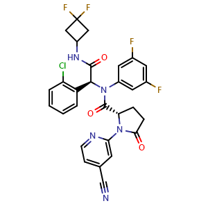 Chemical structure of AGI-14100 , CAS 1448346-43-7, AChemBlock Y227531