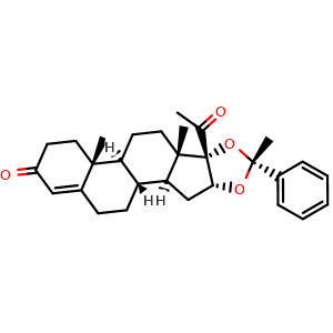 Chemical structure of Algestone acetophenide , CAS 24356-94-3, AChemBlock Y227532