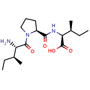 Chemical structure of Diprotin A , CAS 90614-48-5, AChemBlock Y227549