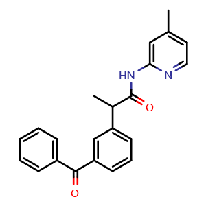 Chemical structure of Piketoprofen , CAS 60576-13-8, AChemBlock Y227574