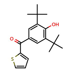 Chemical structure of Prifelone , CAS 69425-13-4, AChemBlock Y227576