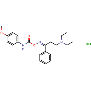 Chemical structure of Anidoxime hydrochloride , CAS 31729-11-0, AChemBlock Y227611