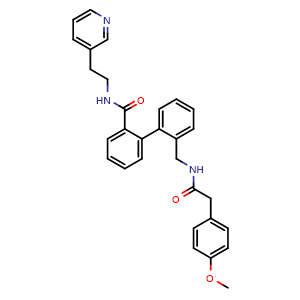 Chemical structure of AVE-0118 , CAS 498577-53-0, AChemBlock Y227616