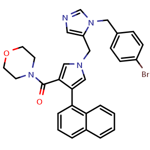 Chemical structure of LB42708 , CAS 226929-39-1, AChemBlock Y227618