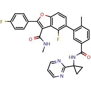 Chemical structure of BMS-929075 , CAS 1217338-97-0, AChemBlock Y227626