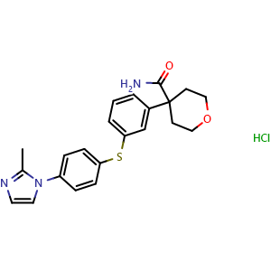 Chemical structure of CJ-13,610 hydrochloride , CAS 179420-27-0, AChemBlock Y227634