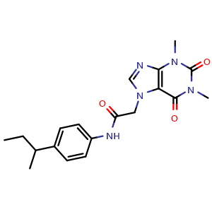 Chemical structure of Chembridge-5861528 , CAS 332117-28-9, AChemBlock Y227642