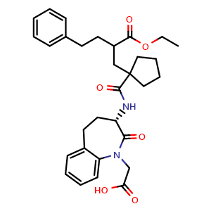 Chemical structure of (Rac)-Daglutril , AChemBlock Y227644
