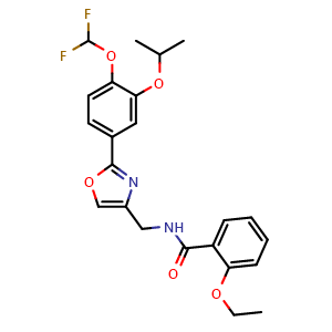 Chemical structure of Difamilast , CAS 937782-05-3, AChemBlock Y227646