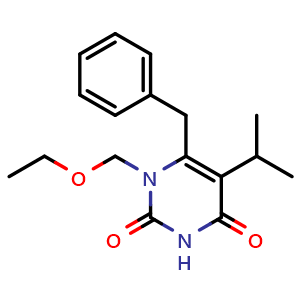 Chemical structure of Emivirine , CAS 149950-60-7, AChemBlock Y227653