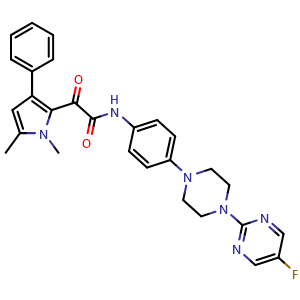Chemical structure of Olorofim , CAS 1928707-56-5, AChemBlock Y227656