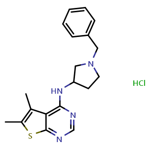Chemical structure of Fasnall hydrochloride , AChemBlock Y227657