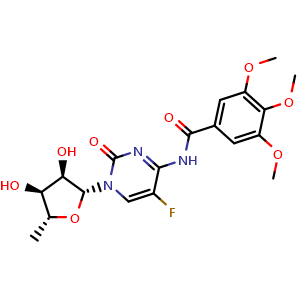 Chemical structure of Galocitabine , CAS 124012-42-6, AChemBlock Y227665