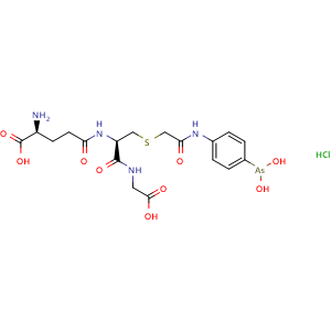 Glutathione arsenoxide hydrochloride