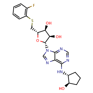 Chemical structure of GS-9667 , CAS 618380-90-8, AChemBlock Y227669